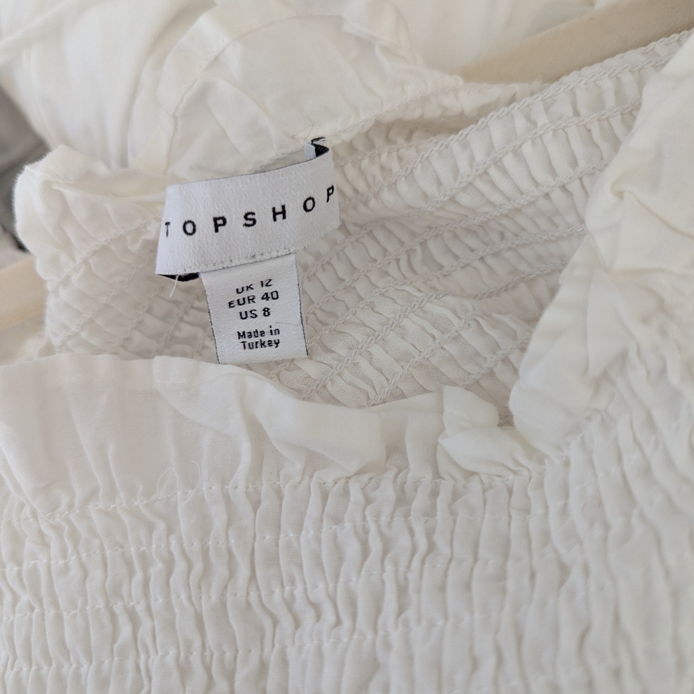 TopShop Smock Blouse - Picture 4 of 5